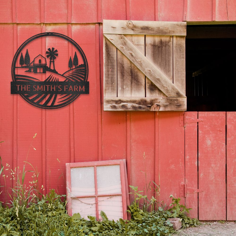 Personalized Farm Signs | Sovereign Metalworks