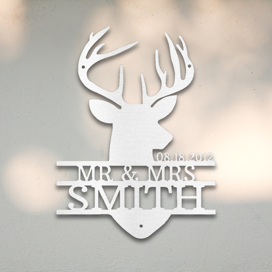 Majestic Buck Custom Metal Wall Art | Sovereign Metalworks