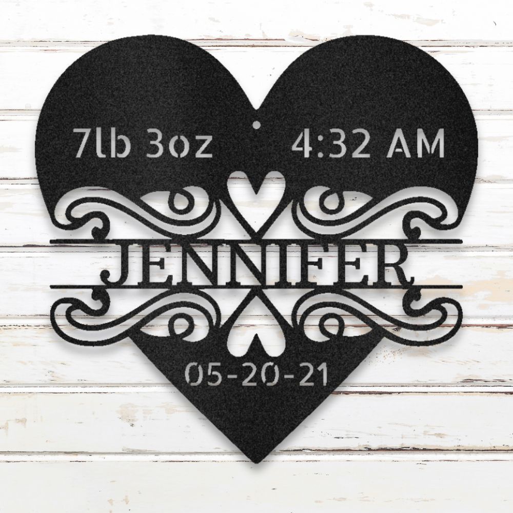 New Beginnings Metal Wall Art (Black) | Shop Custom Metal Signs & Wall Decor | Sovereign Metalworks