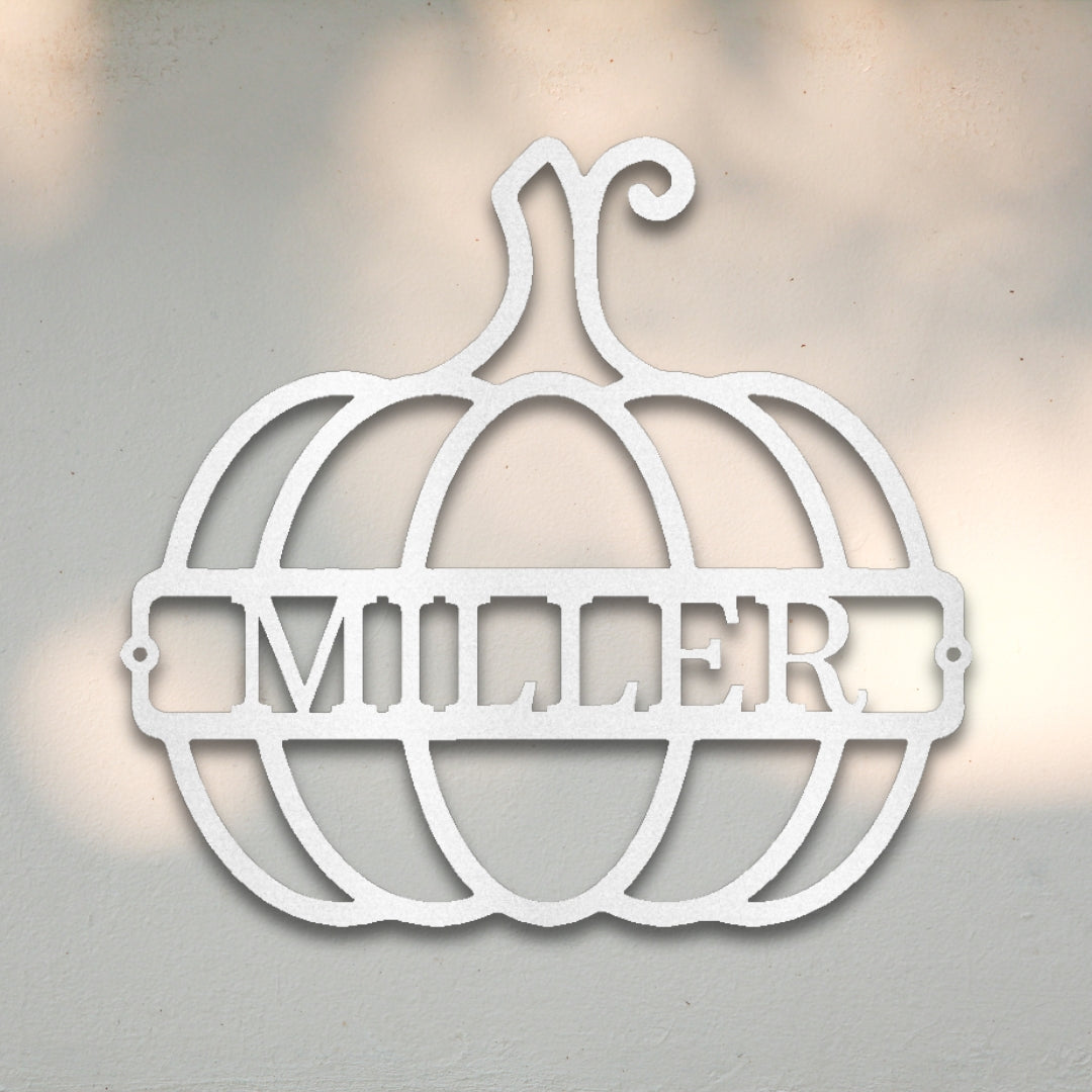 Pumpkin II Custom Metal Wall Art | Sovereign Metalworks
