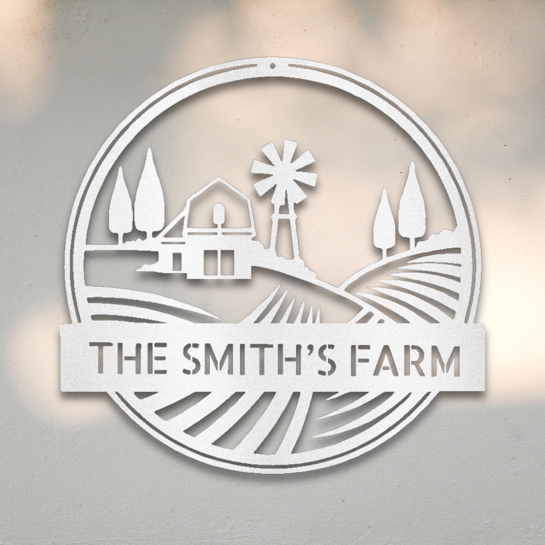 Rolling Fields Custom Metal Wall Art | Sovereign Metalworks