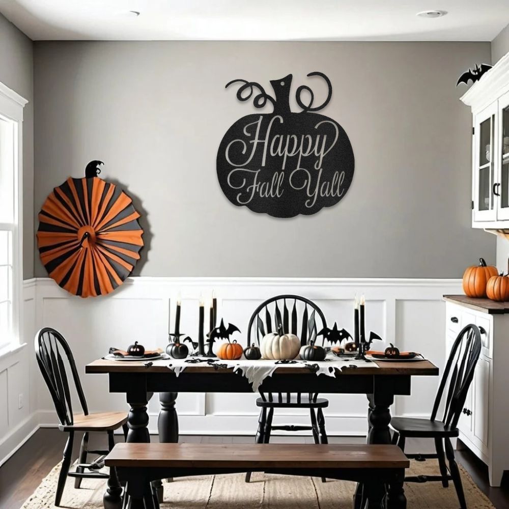 Fall Harvest Personalized Metal Wall Art | Sovereign Metalworks