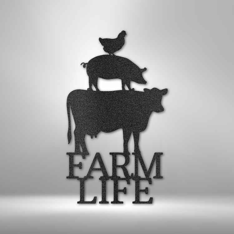 The Farm Life Collection | Shop Custom Metal Signs & Decor | Sovereign Metalworks