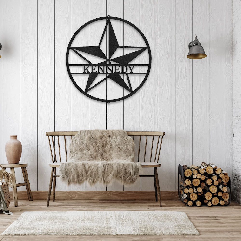 Personalized Western Metal Wall Art | Sovereign Metalworks