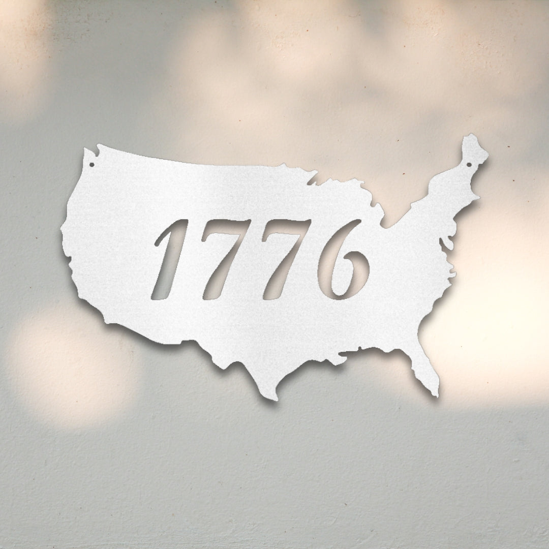 1776 Metal Wall Art | Sovereign Metalworks