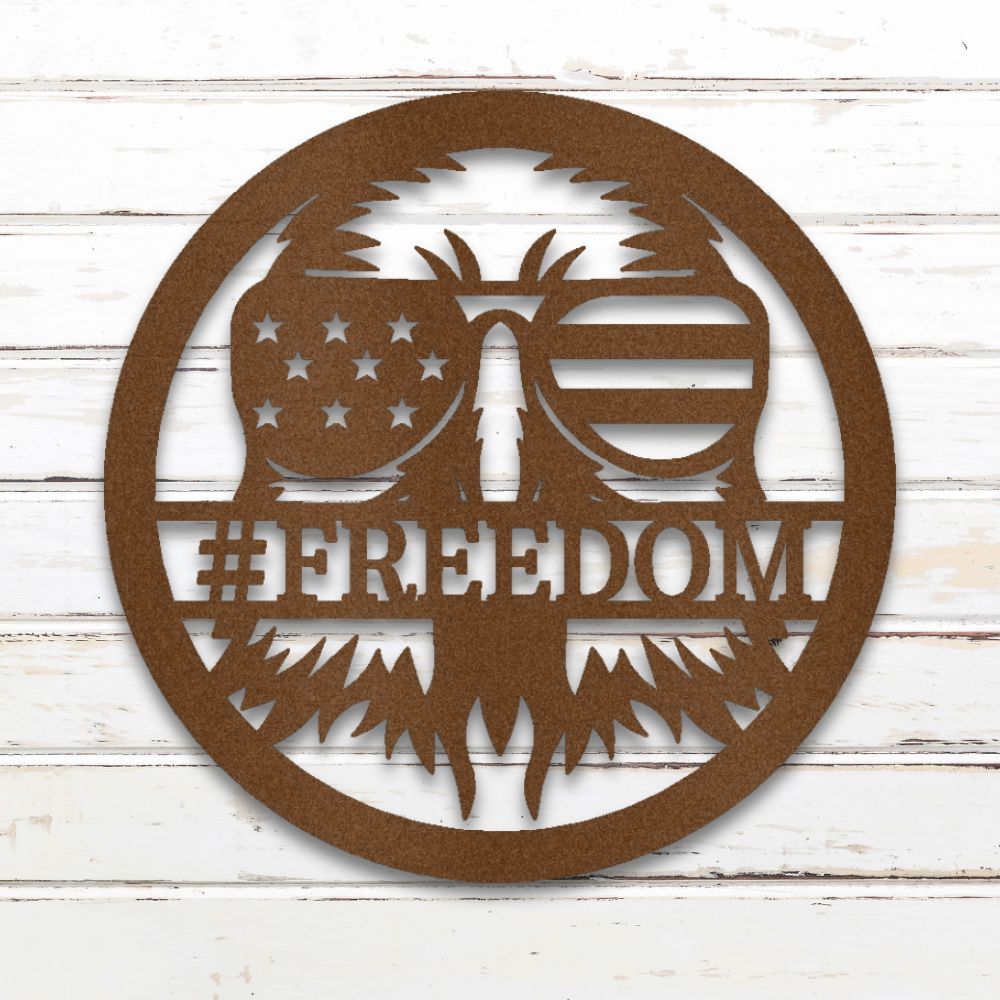 American Eagle Metal Wall Art (Copper) | Shop Custom Metal Signs & Wall Decor | Sovereign Metalworks