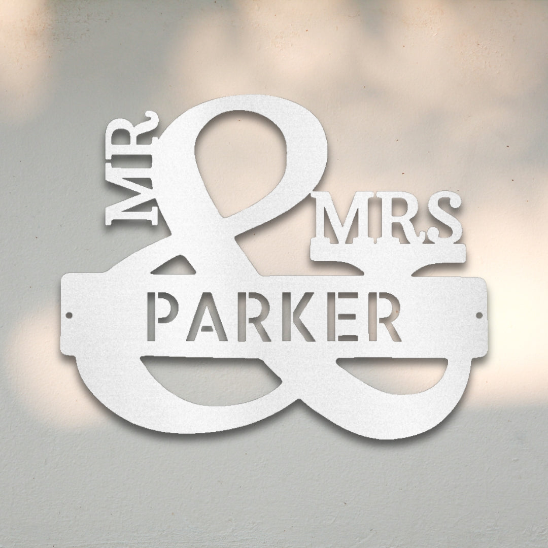 Better Half Ampersand Custom Metal Wall Art | Sovereign Metalworks