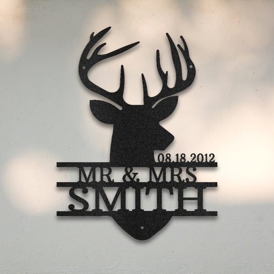 Majestic Buck Custom Metal Wall Art | Sovereign Metalworks