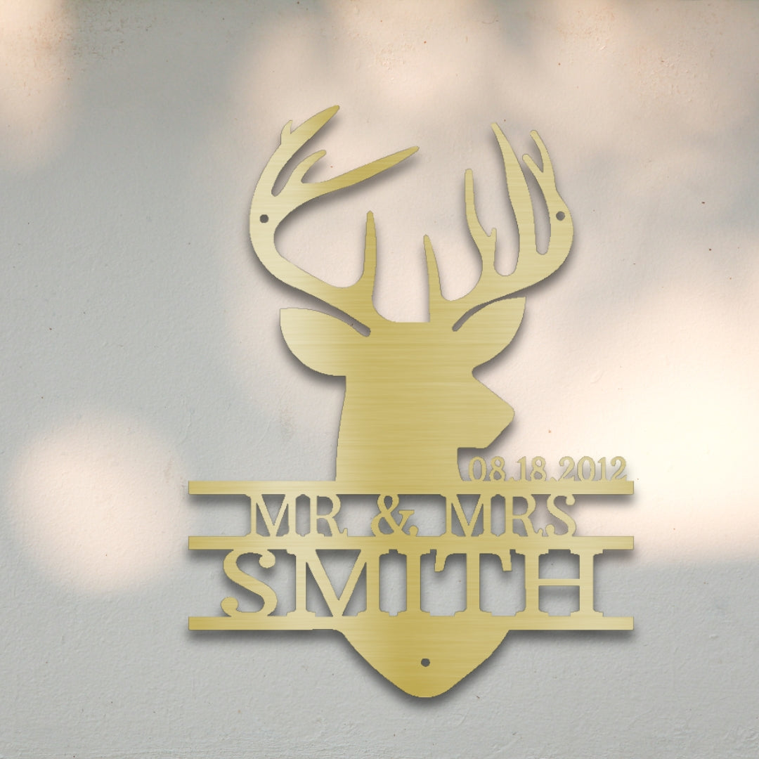 Majestic Buck Custom Metal Wall Art | Sovereign Metalworks