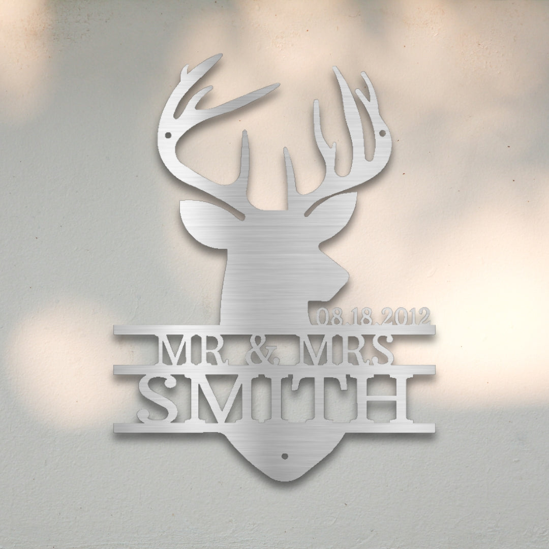 Majestic Buck Custom Metal Wall Art | Sovereign Metalworks