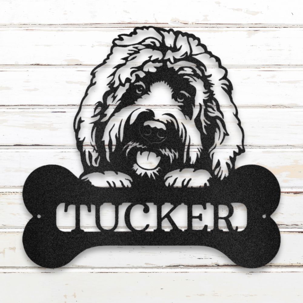 Pick Your Pup Custom Metal Wall Art (Black) | Shop Custom Metal Signs & Wall Decor | Sovereign Metalworks