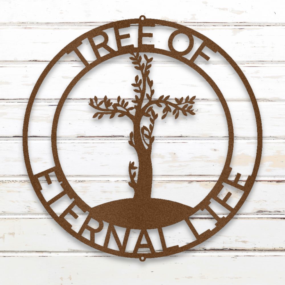 Eternal Tree of Life Metal Wall Art (Copper) | Shop Custom Metal Signs & Wall Decor | Sovereign Metalworks