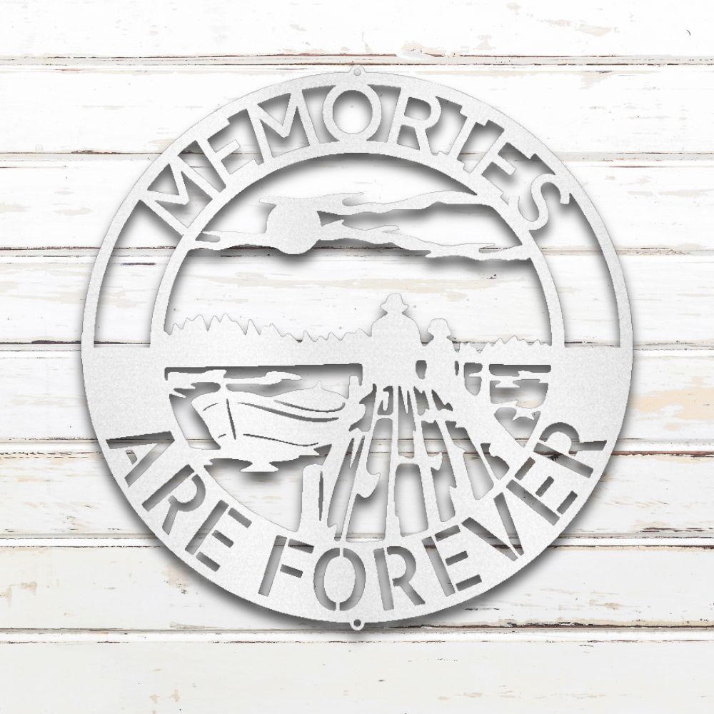 Family Bonding Metal Wall Art (White) | Shop Custom Metal Signs & Wall Decor | Sovereign Metalworks