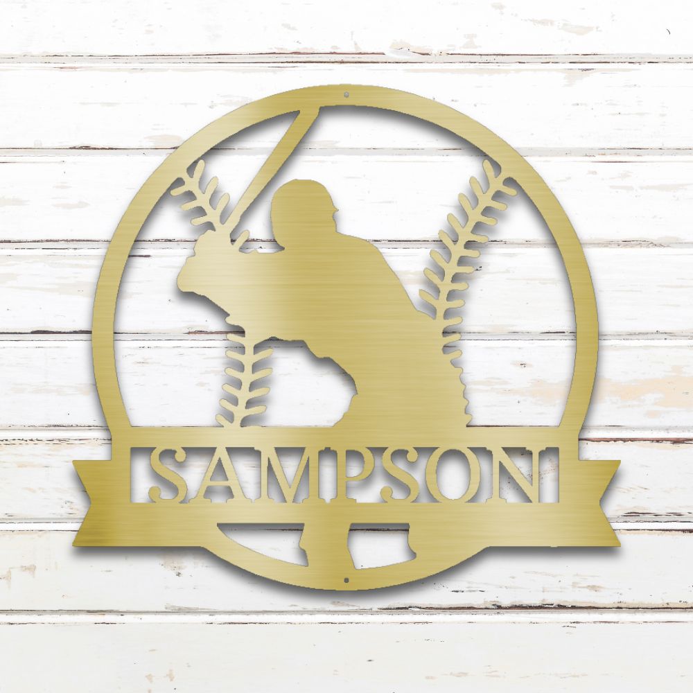 On Deck Metal Wall Art (Gold) | Shop Custom Metal Signs & Wall Decor | Sovereign Metalworks