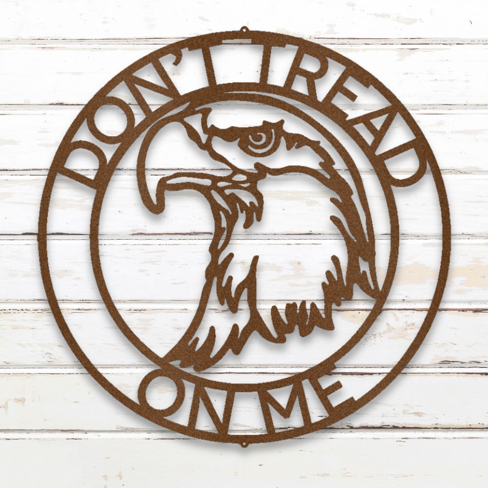 Patriotic Eagle Metal Wall Art (Copper) | Shop Custom Metal Signs & Wall Decor | Sovereign Metalworks