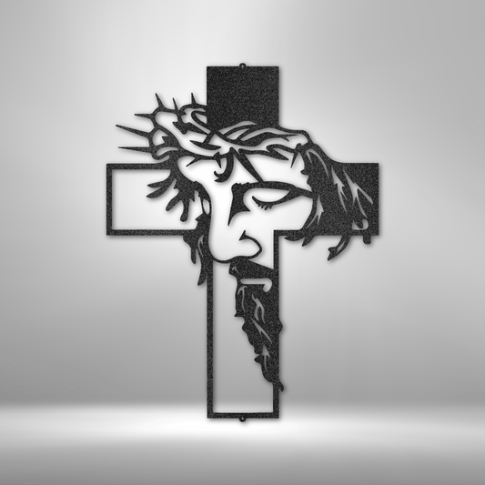 Sacred Cross Metal Sign | Decorative Signs | Sovereign Metalworks